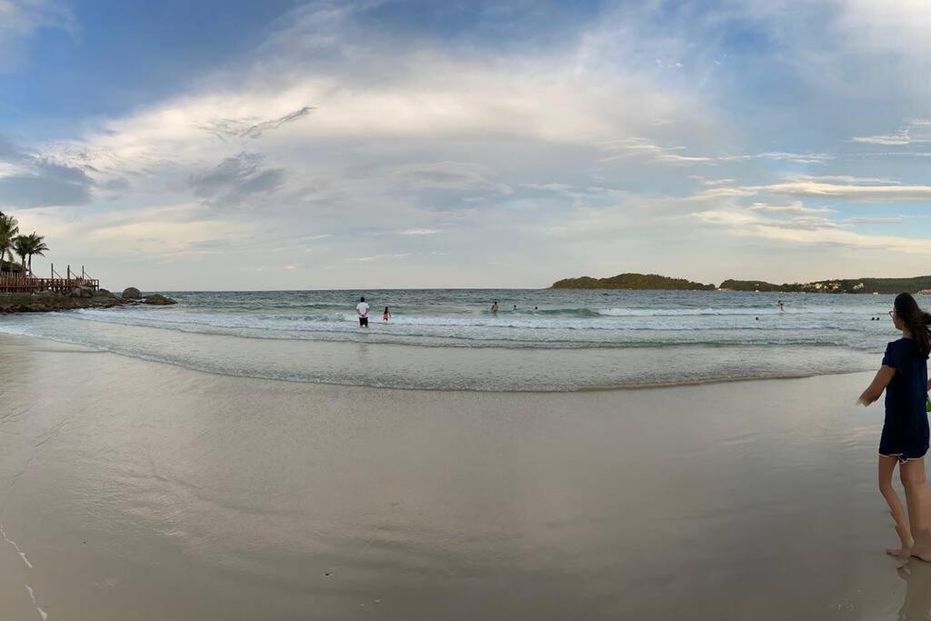 בומבינאס Apto Vista Mar -250Mts Da Praia מראה חיצוני תמונה